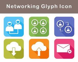 Networking Vector Icon Set