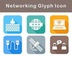 Networking Vector Icon Set