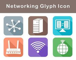 Networking Vector Icon Set