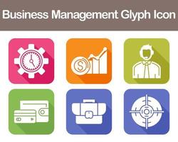 Business Management Vector Icon Set