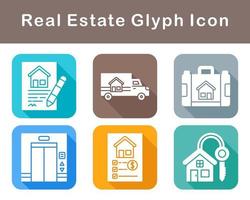 Real Estate Vector Icon Set