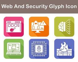 Web And Security Vector Icon Set