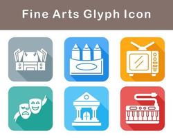 Fine Arts Vector Icon Set