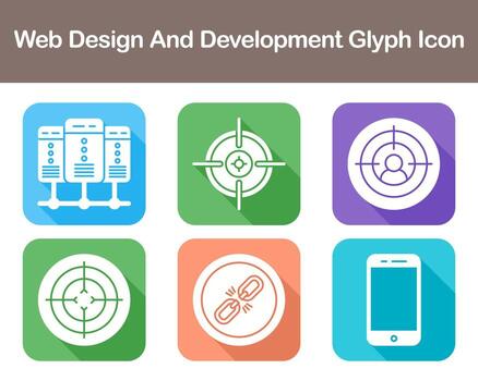 Web Design And Development Vector Icon Set
