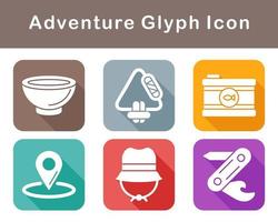 Adventure Vector Icon Set