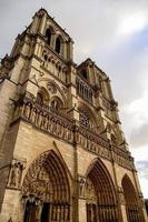 The Notre Dame Cathedral in Paris, France photo
