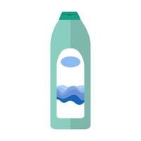 ilustración de casa limpieza botella vector
