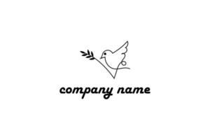 bird logo, flying logo design vector