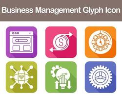 Business Management Vector Icon Set