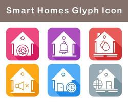 Smart Homes Vector Icon Set