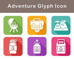 Adventure Vector Icon Set