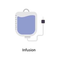 Infusion Vector Flat Icons. Simple stock illustration stock