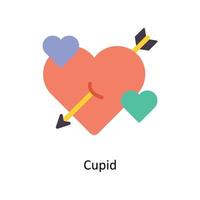 Cupid vector Flat Icons. Simple stock illustration stock illustration