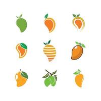 Diseño de ilustración de icono de vector de diseño de logotipo naranja