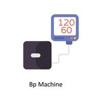 Bp Machine Vector Flat Icons. Simple stock illustration stock