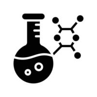 Chemical Bonding Vector Solid Icons. Simple stock illustration stock