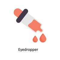 Eyedropper Vector Flat Icons. Simple stock illustration stock