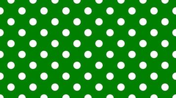 white color polka dots over green background vector