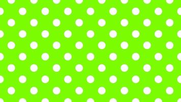 white color polka dots over lawn green background vector