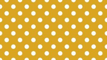 white color polka dots over goldenrod brown background vector
