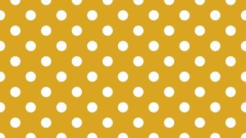 white color polka dots over goldenrod brown background vector