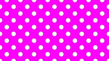 white color polka dots over fuchsia purple background vector