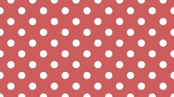 white color polka dots over indian red background vector