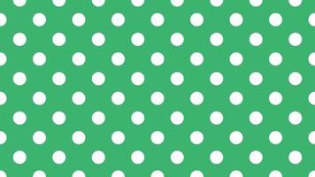 white color polka dots over medium sea green background vector