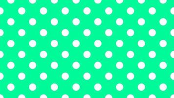 white color polka dots over medium spring green background vector
