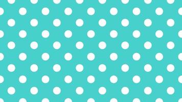 white color polka dots over medium turquoise cyan background vector