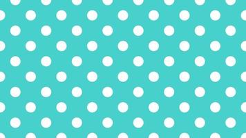 white color polka dots over medium turquoise cyan background vector