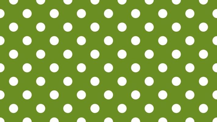 white color polka dots over olive drab green background