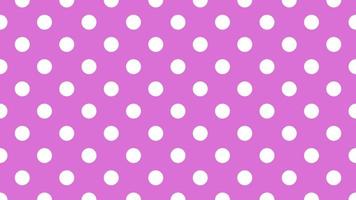 white color polka dots over orchid purple background vector