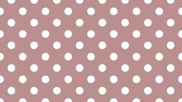 white color polka dots over rosy brown background vector