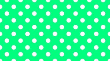 white color polka dots over spring green background vector