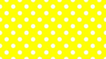 white color polka dots over yellow background vector