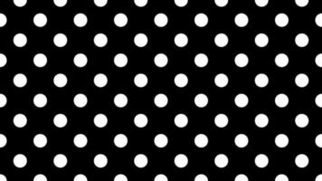 white color polka dots over black background vector