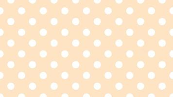 white color polka dots over bisque brown background vector
