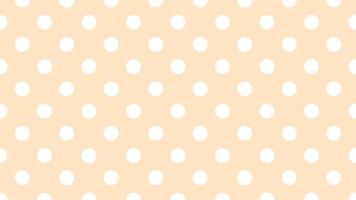 white color polka dots over bisque brown background vector