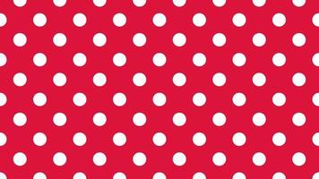 white color polka dots over crimson red background vector