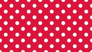 white color polka dots over crimson red background vector