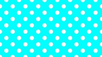 white color polka dots over aqua cyan background vector