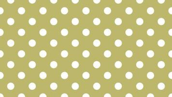 white color polka dots over dark khaki yellow background vector