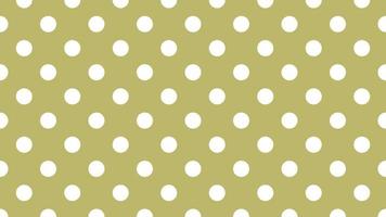 white color polka dots over dark khaki yellow background vector