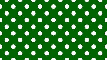 white color polka dots over dark green background vector
