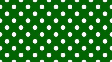 white color polka dots over dark green background vector