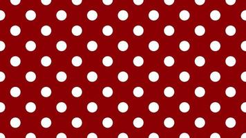 white color polka dots over dark red background vector