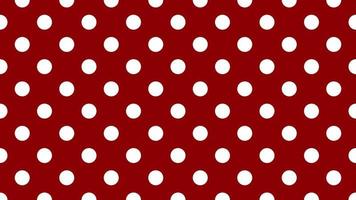 white color polka dots over dark red background vector