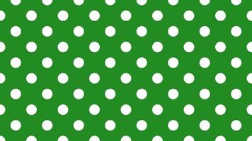 white color polka dots over forest green background vector