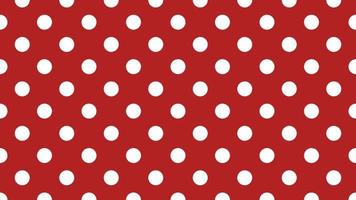 white color polka dots over firebrick red background vector